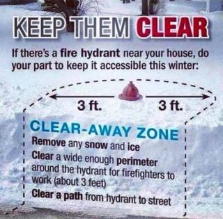 Hydrant Snow Removal